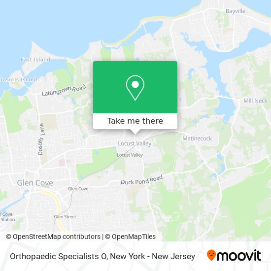 Orthopaedic Specialists O map