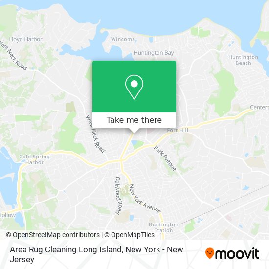 Area Rug Cleaning Long Island map
