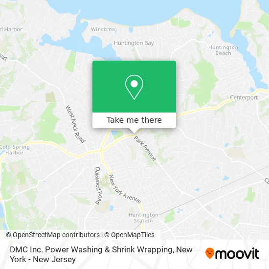 DMC Inc. Power Washing & Shrink Wrapping map
