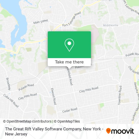 Mapa de The Great Rift Valley Software Company