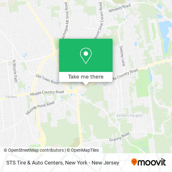 STS Tire & Auto Centers map