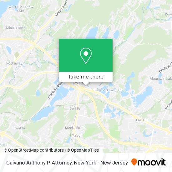 Mapa de Caivano Anthony P Attorney