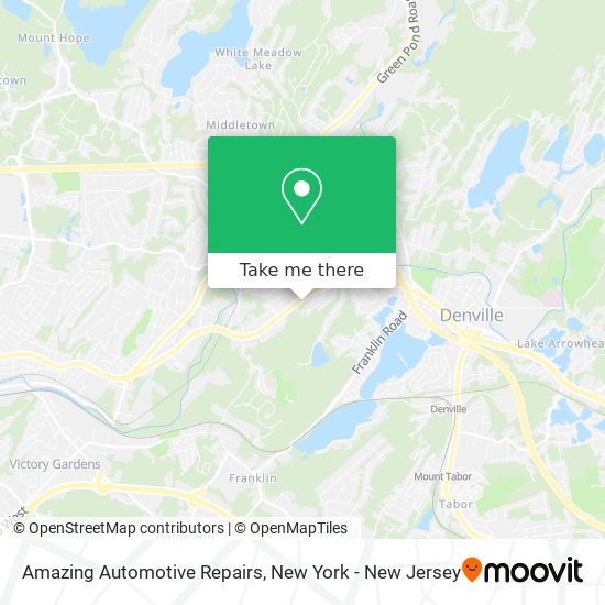 Mapa de Amazing Automotive Repairs