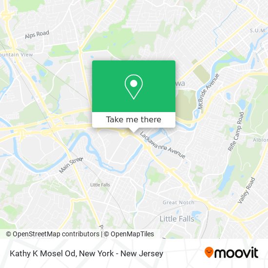 Mapa de Kathy K Mosel Od