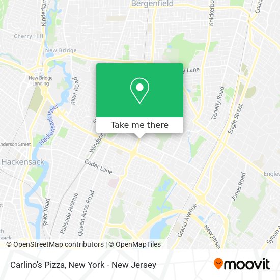 Carlino's Pizza map