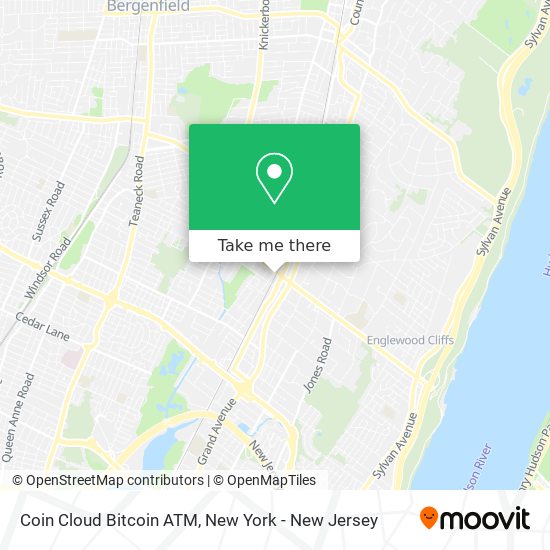 Mapa de Coin Cloud Bitcoin ATM