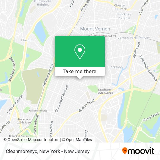 Cleanmorenyc map