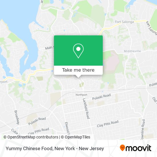 Yummy Chinese Food map