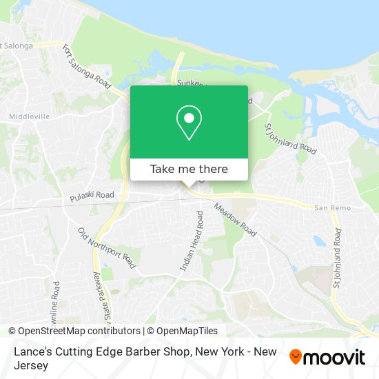 Lance's Cutting Edge Barber Shop map