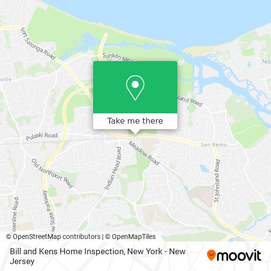 Mapa de Bill and Kens Home Inspection