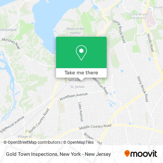 Gold Town Inspections map