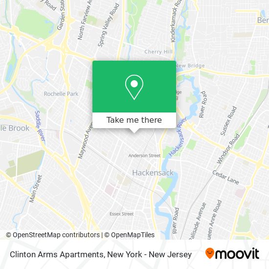 Clinton Arms Apartments map