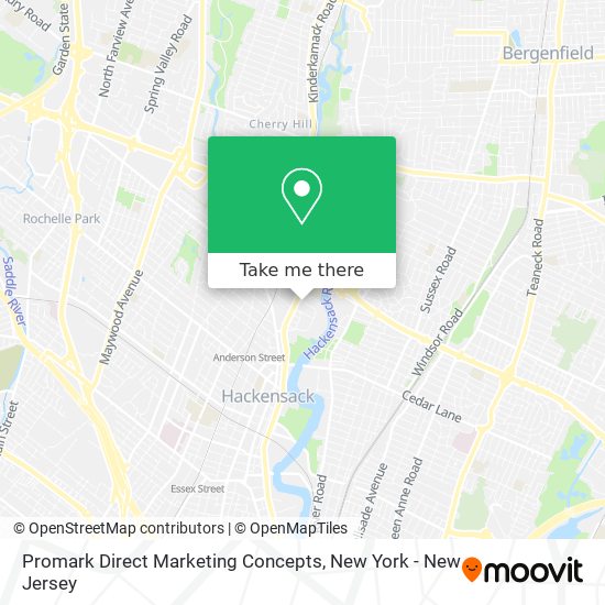 Promark Direct Marketing Concepts map