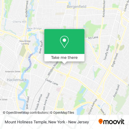 Mapa de Mount Holiness Temple