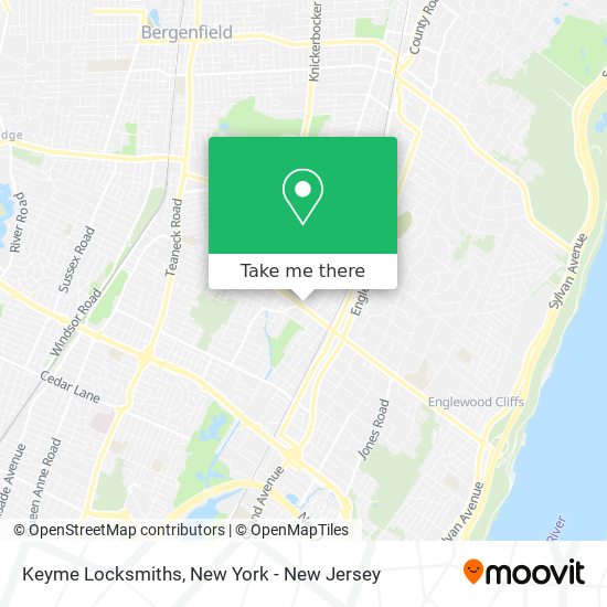 Keyme Locksmiths map