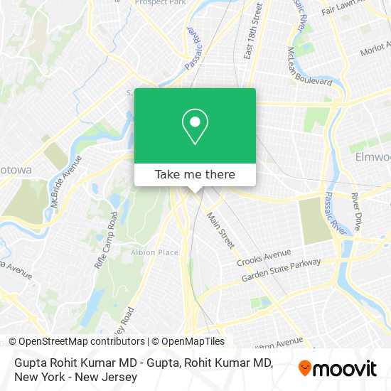 Gupta Rohit Kumar MD - Gupta, Rohit Kumar MD map