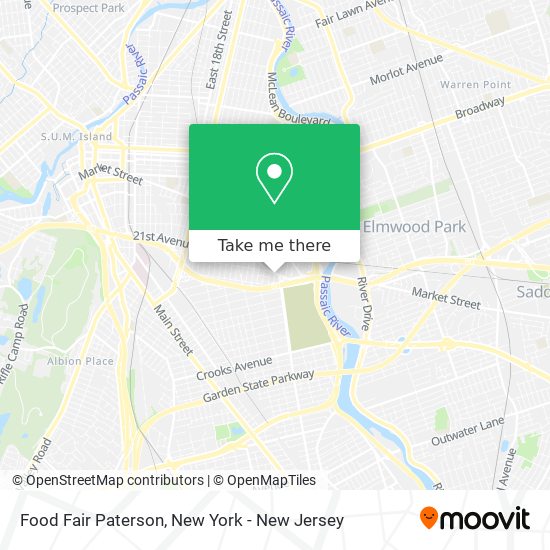 Food Fair Paterson map