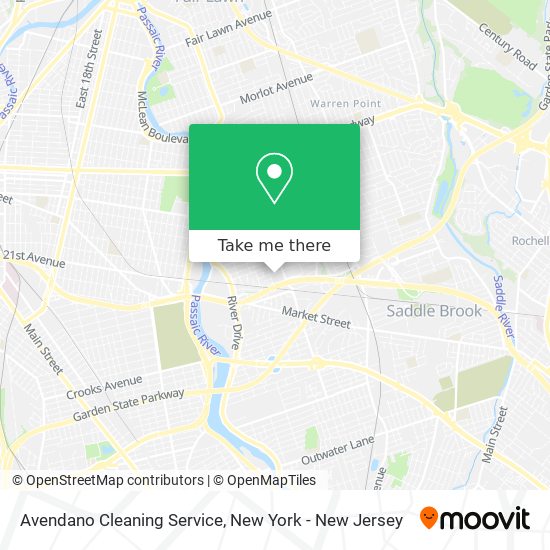 Avendano Cleaning Service map