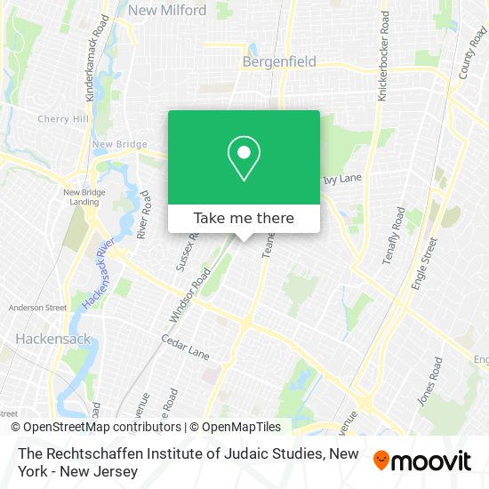 The Rechtschaffen Institute of Judaic Studies map