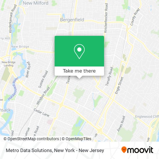 Mapa de Metro Data Solutions