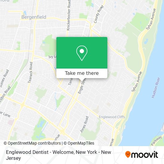 Englewood Dentist - Welcome map