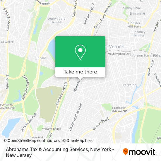 Abrahams Tax & Accounting Services map