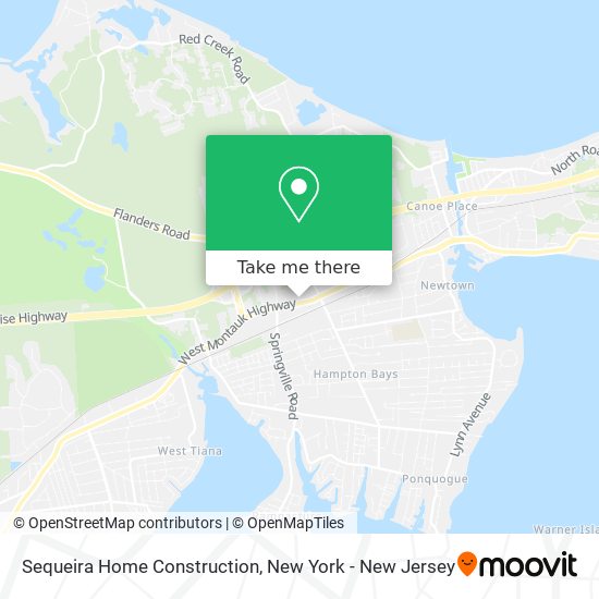 Mapa de Sequeira Home Construction
