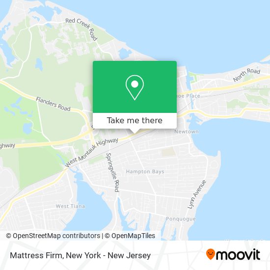 Mattress Firm map