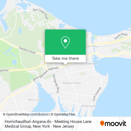 Mapa de Homchaudhuri Angana do - Meeting House Lane Medical Group