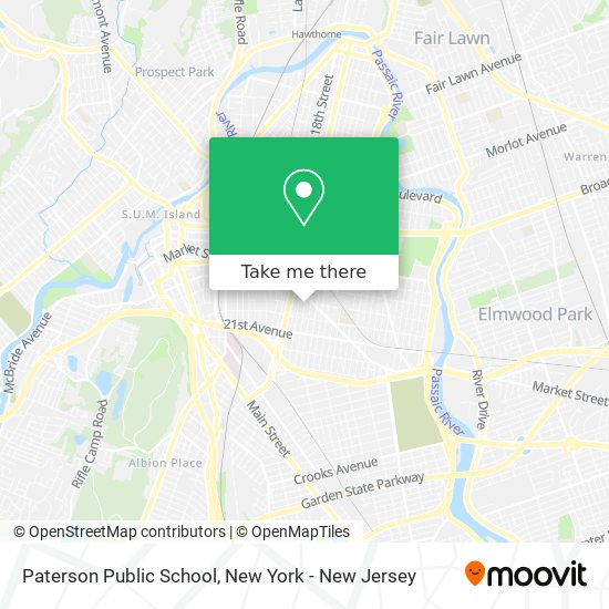 Paterson Public School map