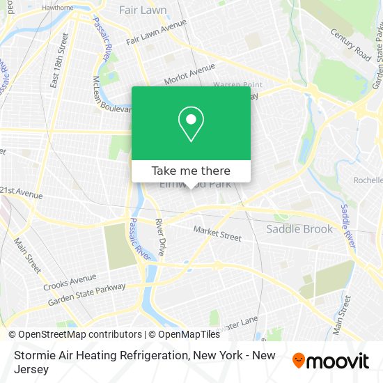 Stormie Air Heating Refrigeration map