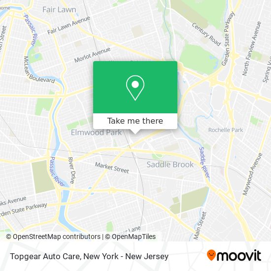 Topgear Auto Care map