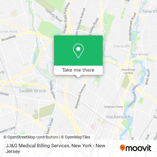 JJ&G Medical Billing Services map