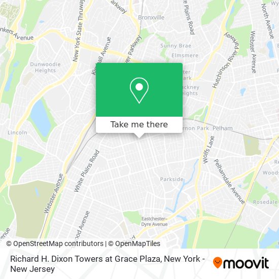 Richard H. Dixon Towers at Grace Plaza map