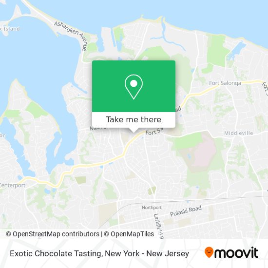 Exotic Chocolate Tasting map