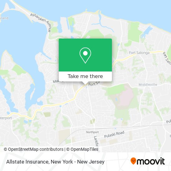 Allstate Insurance map