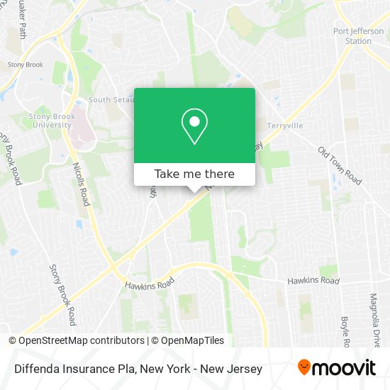 Diffenda Insurance Pla map