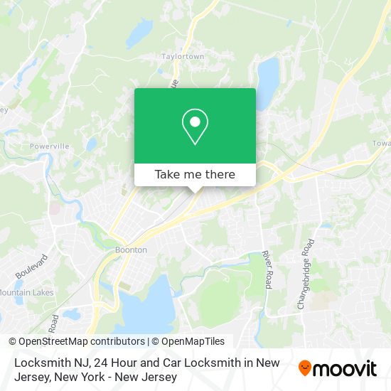 Locksmith NJ, 24 Hour and Car Locksmith in New Jersey map