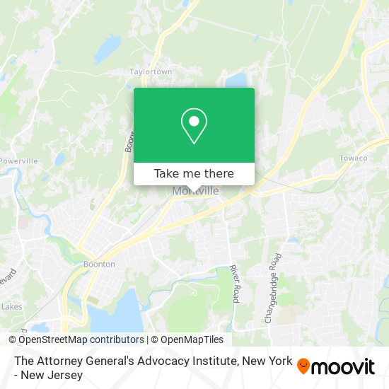 Mapa de The Attorney General's Advocacy Institute