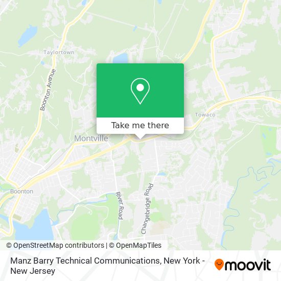 Mapa de Manz Barry Technical Communications