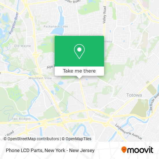 Phone LCD Parts map