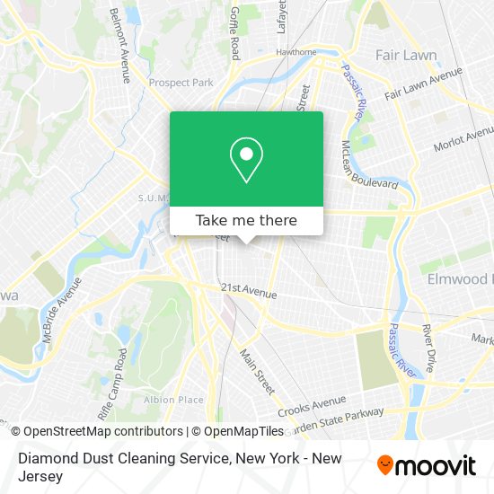 Diamond Dust Cleaning Service map