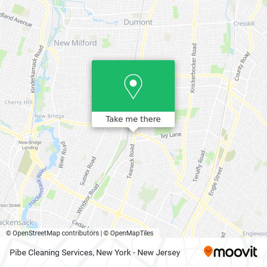 Mapa de Pibe Cleaning Services