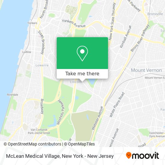 McLean Medical Village map