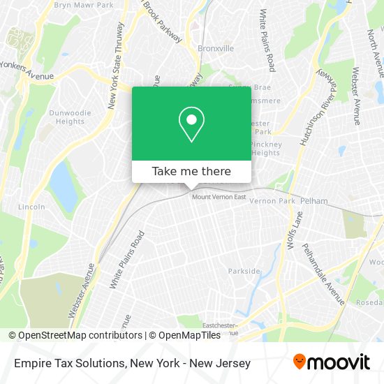 Empire Tax Solutions map