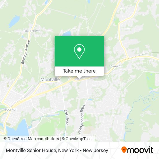 Mapa de Montville Senior House