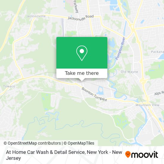 At Home Car Wash & Detail Service map