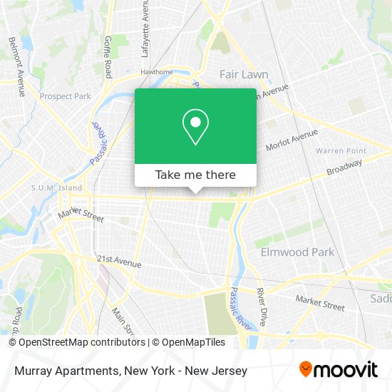 Mapa de Murray Apartments