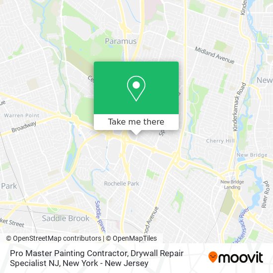 Mapa de Pro Master Painting Contractor, Drywall Repair Specialist NJ