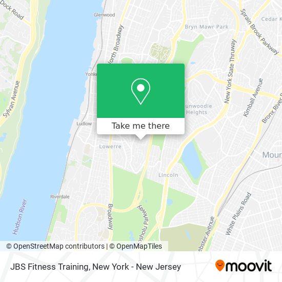 JBS Fitness Training map